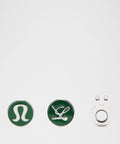 Golf Ball Markers with Hat Clip2 Pack