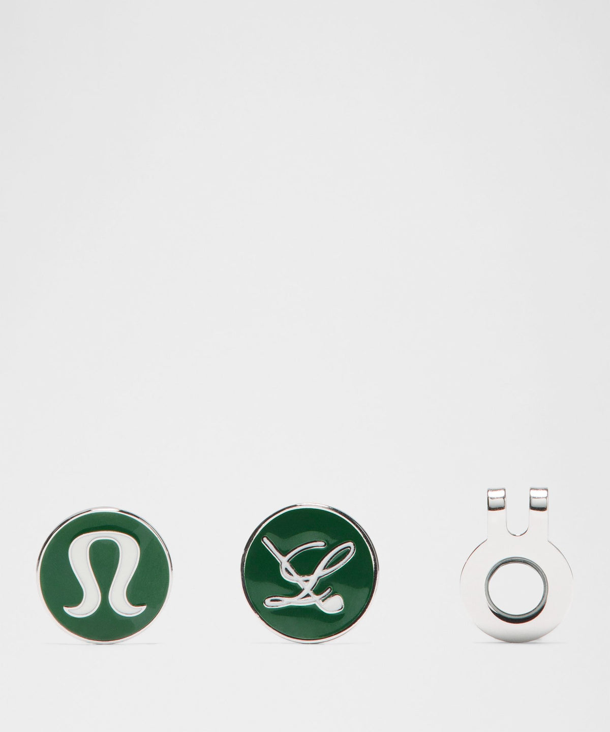 Golf Ball Markers with Hat Clip2 Pack