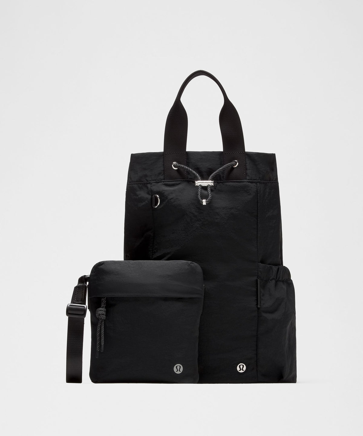 2-in-1 Drawstring Bucket Bag