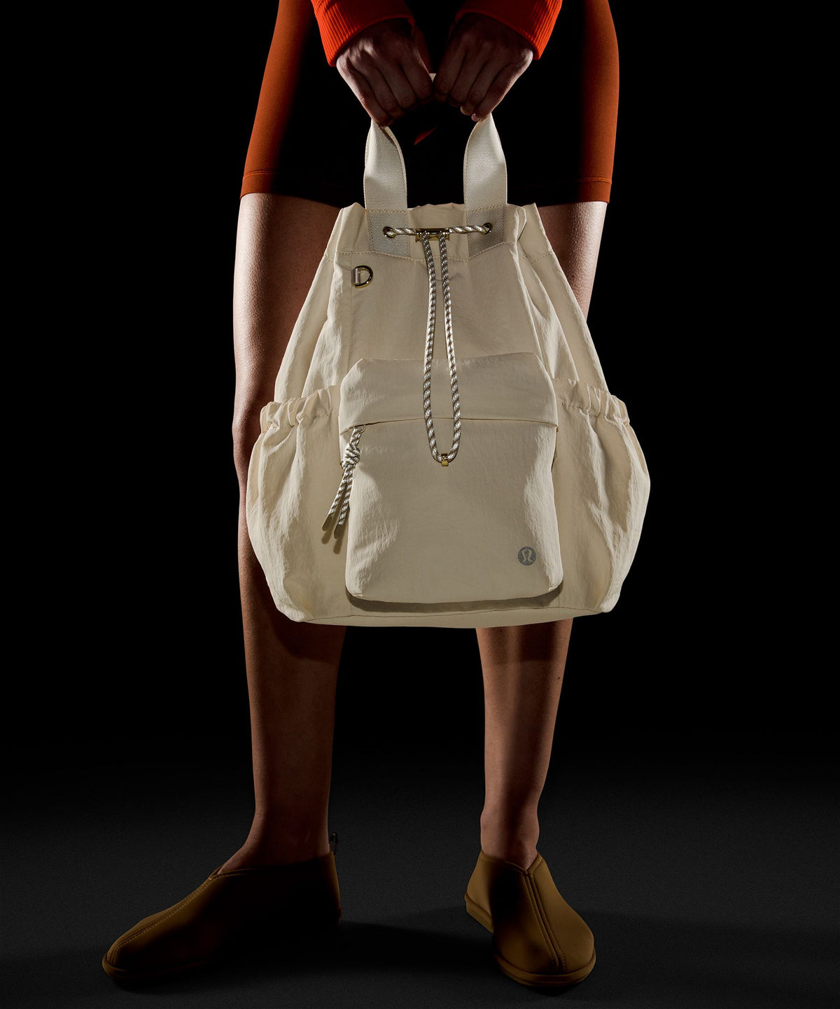 2-in-1 Drawstring Bucket Bag