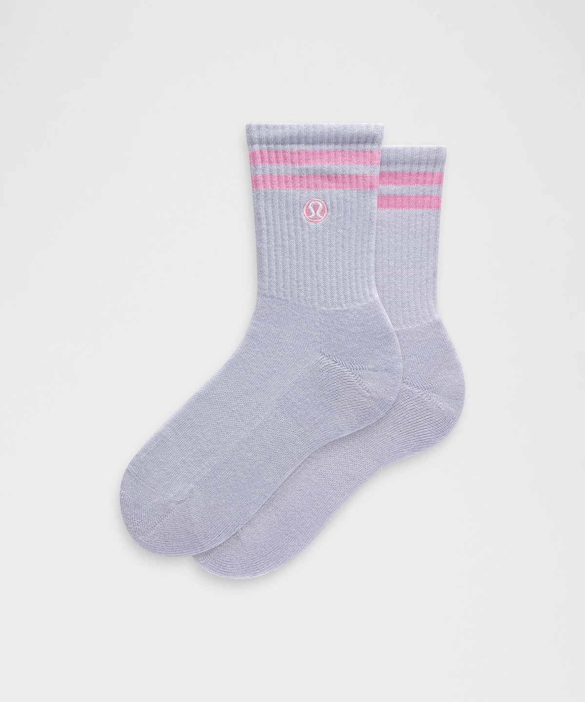 Unisex Daily Essential Quarter SocksStripe