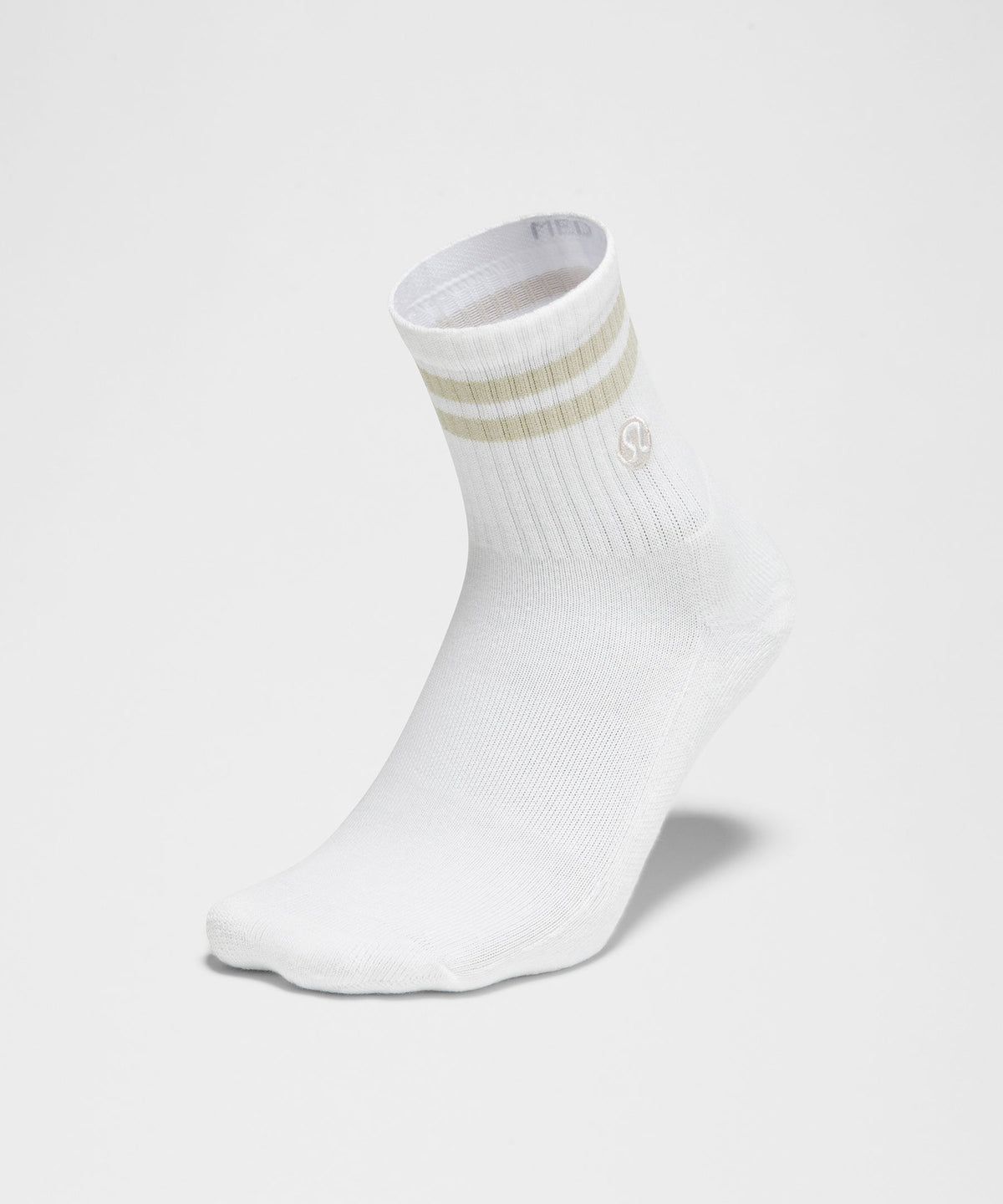 Unisex Daily Essential Quarter SocksStripe