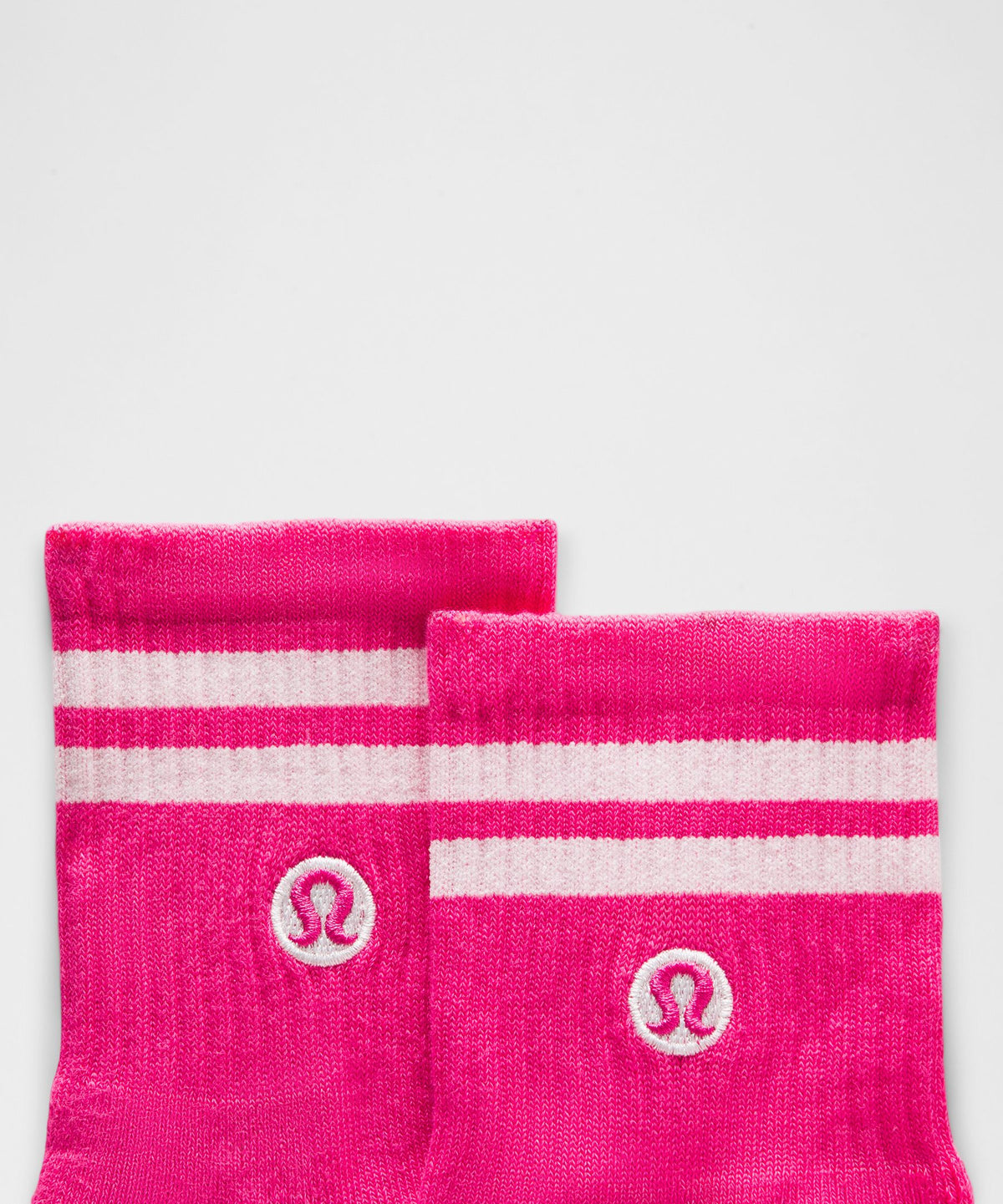 Unisex Daily Essential Quarter SocksStripe