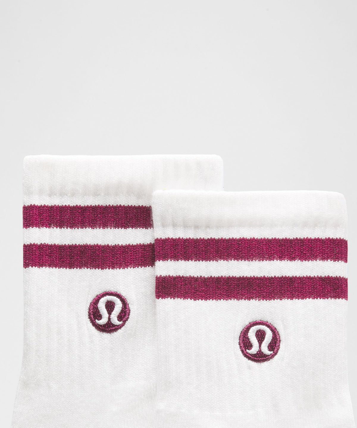 Unisex Daily Essential Quarter SocksStripe