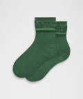 Unisex Fold-Over Terry Quarter Socks