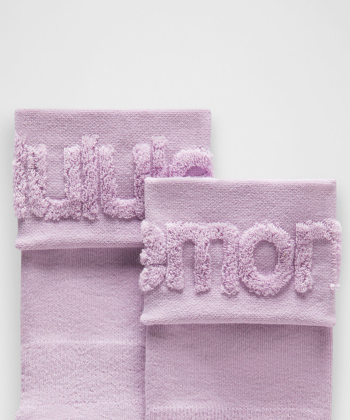 Unisex Fold-Over Terry Quarter Socks