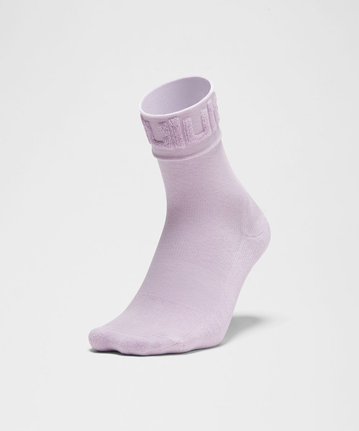 Unisex Fold-Over Terry Quarter Socks