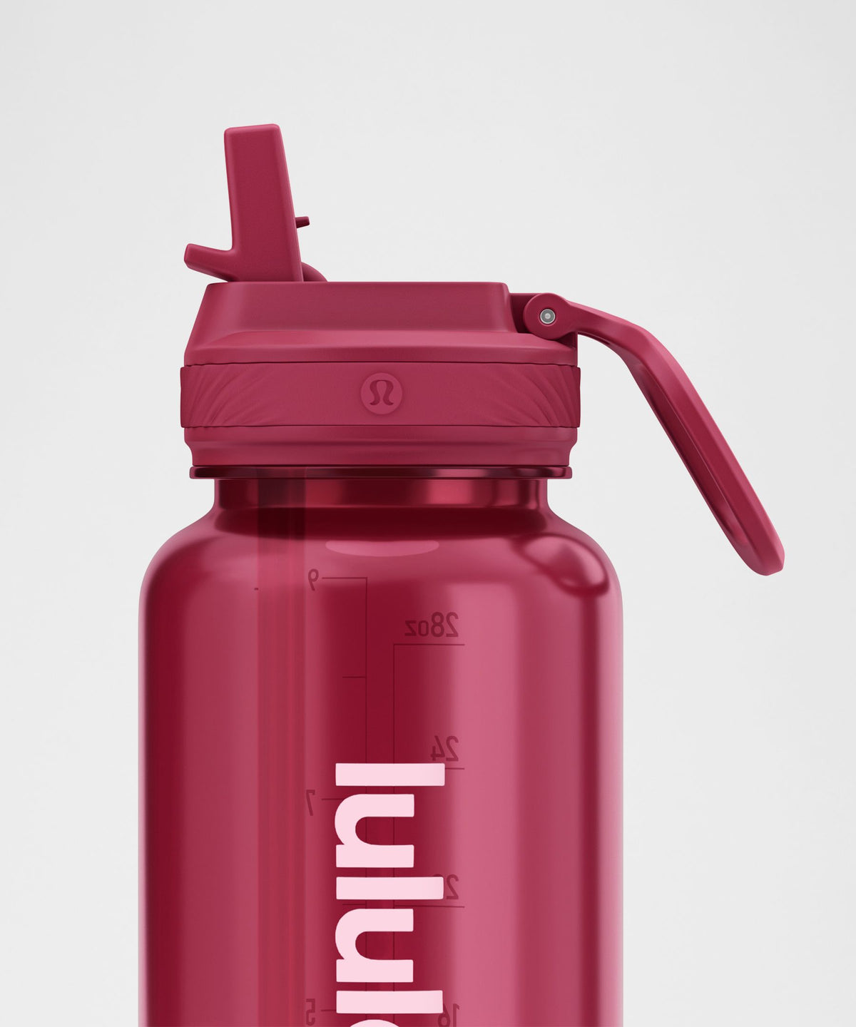 Back To Life Clear Bottle 32oz Straw LidOmbre