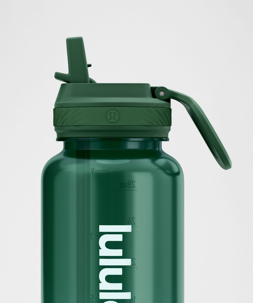 Back To Life Clear Bottle 32oz Straw LidOmbre