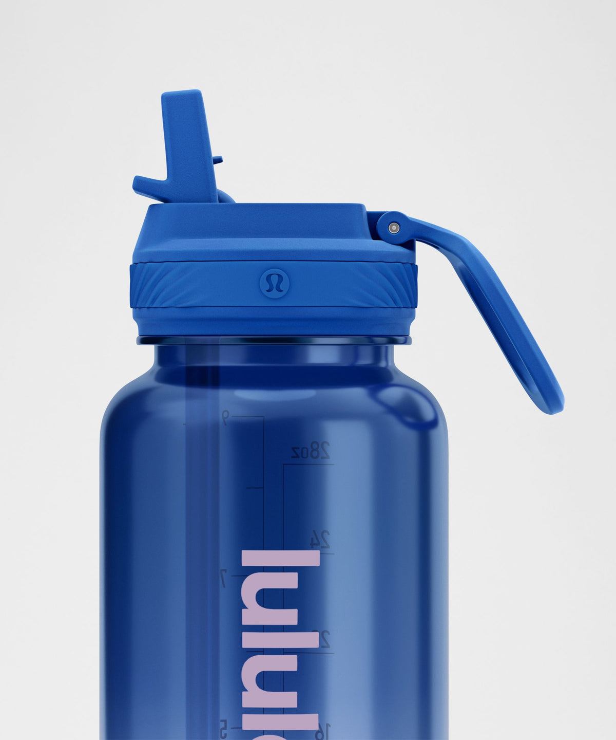 Back To Life Clear Bottle 32oz Straw LidOmbre