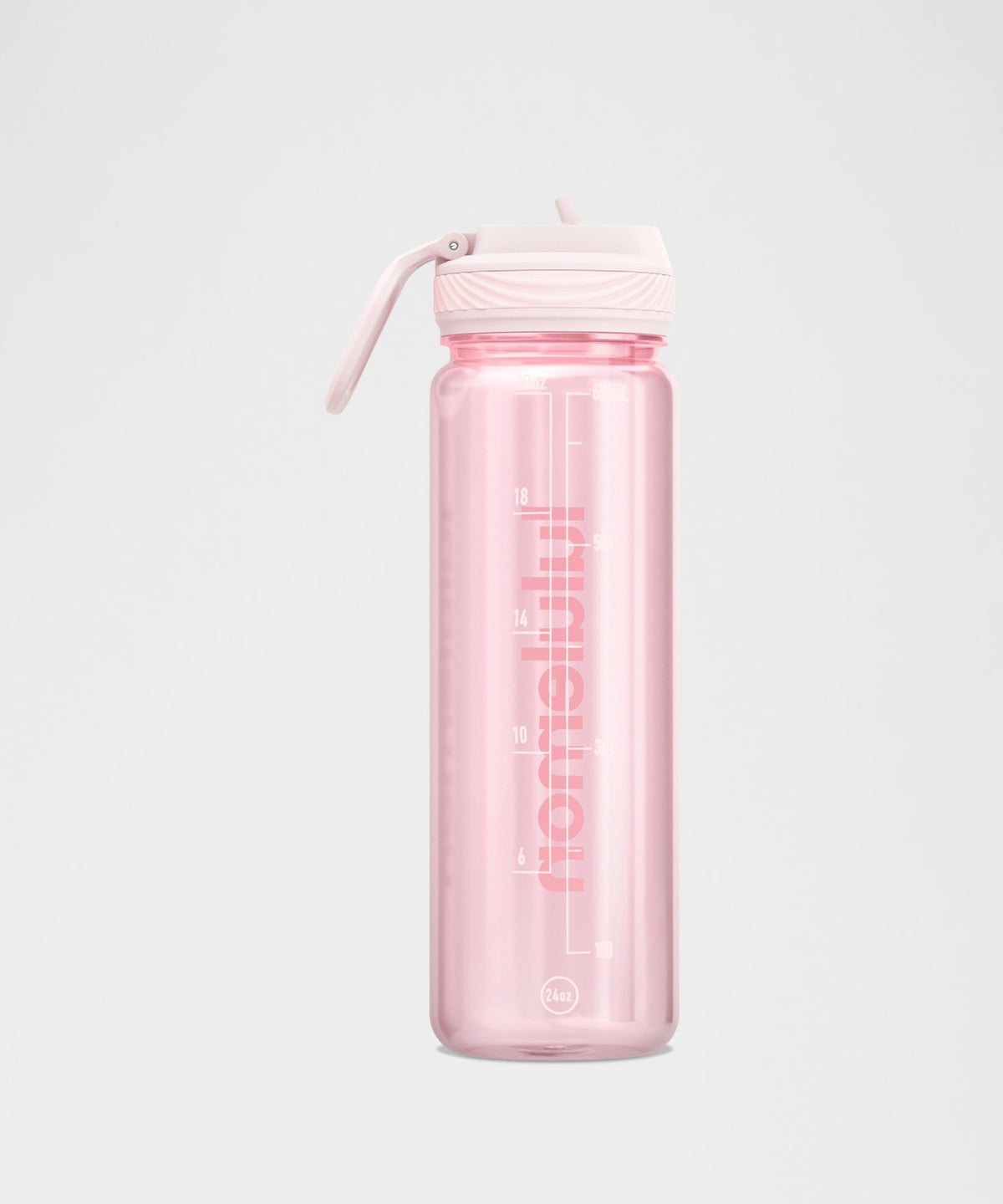 Back to Life Clear Bottle 24ozStraw Lid