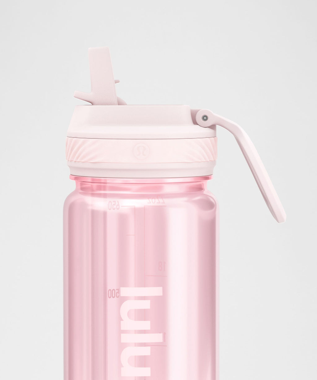Back to Life Clear Bottle 24ozStraw Lid