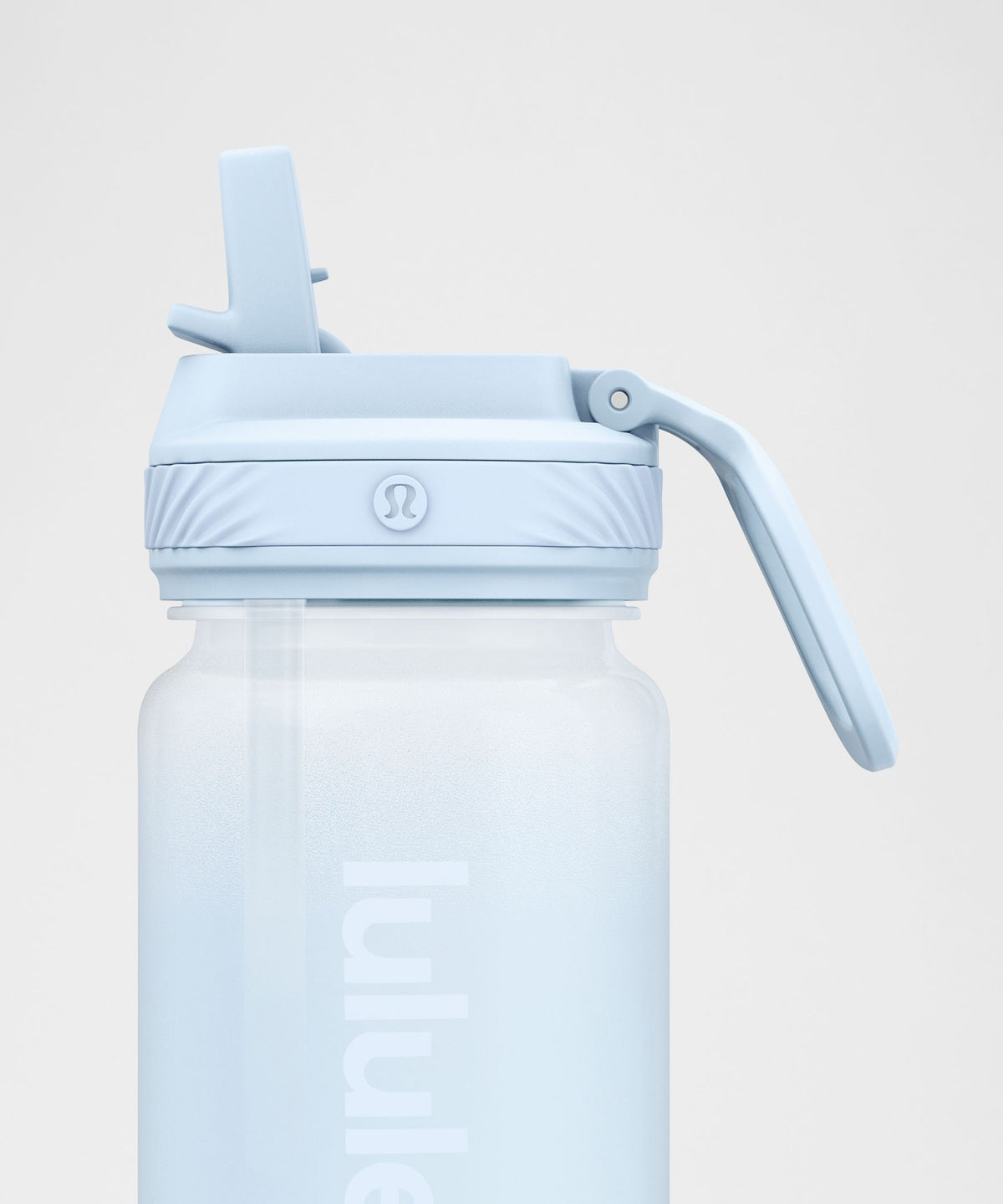 Back to Life Clear Bottle 18oz Straw LidFrosted