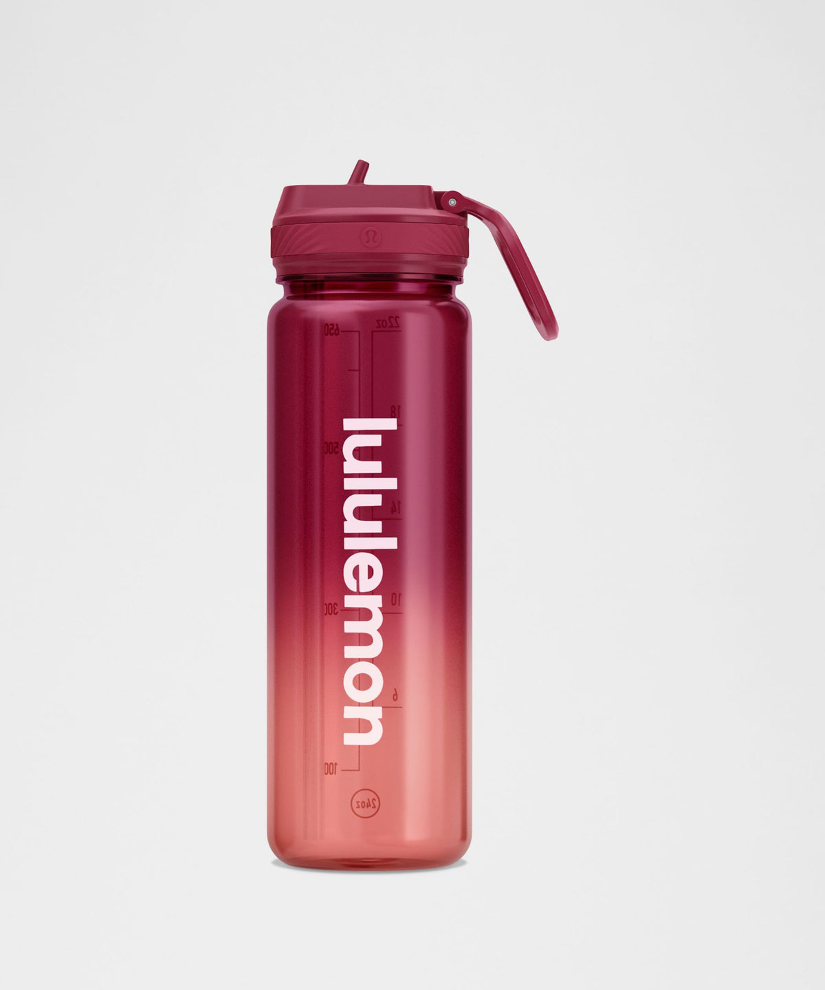 Back to Life Clear Bottle 24ozStraw Lid