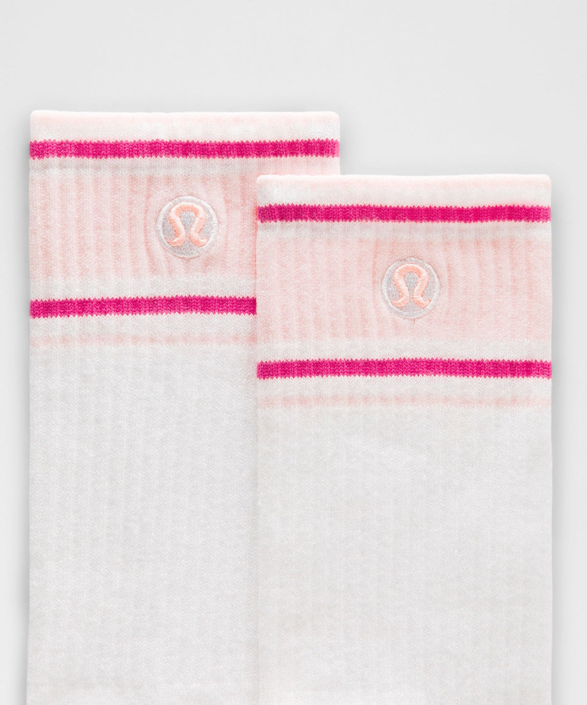 Unisex Daily Essential Crew SocksRetro Stripe