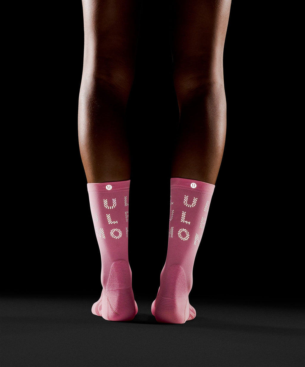 Unisex Power Stride Crew SocksReflective