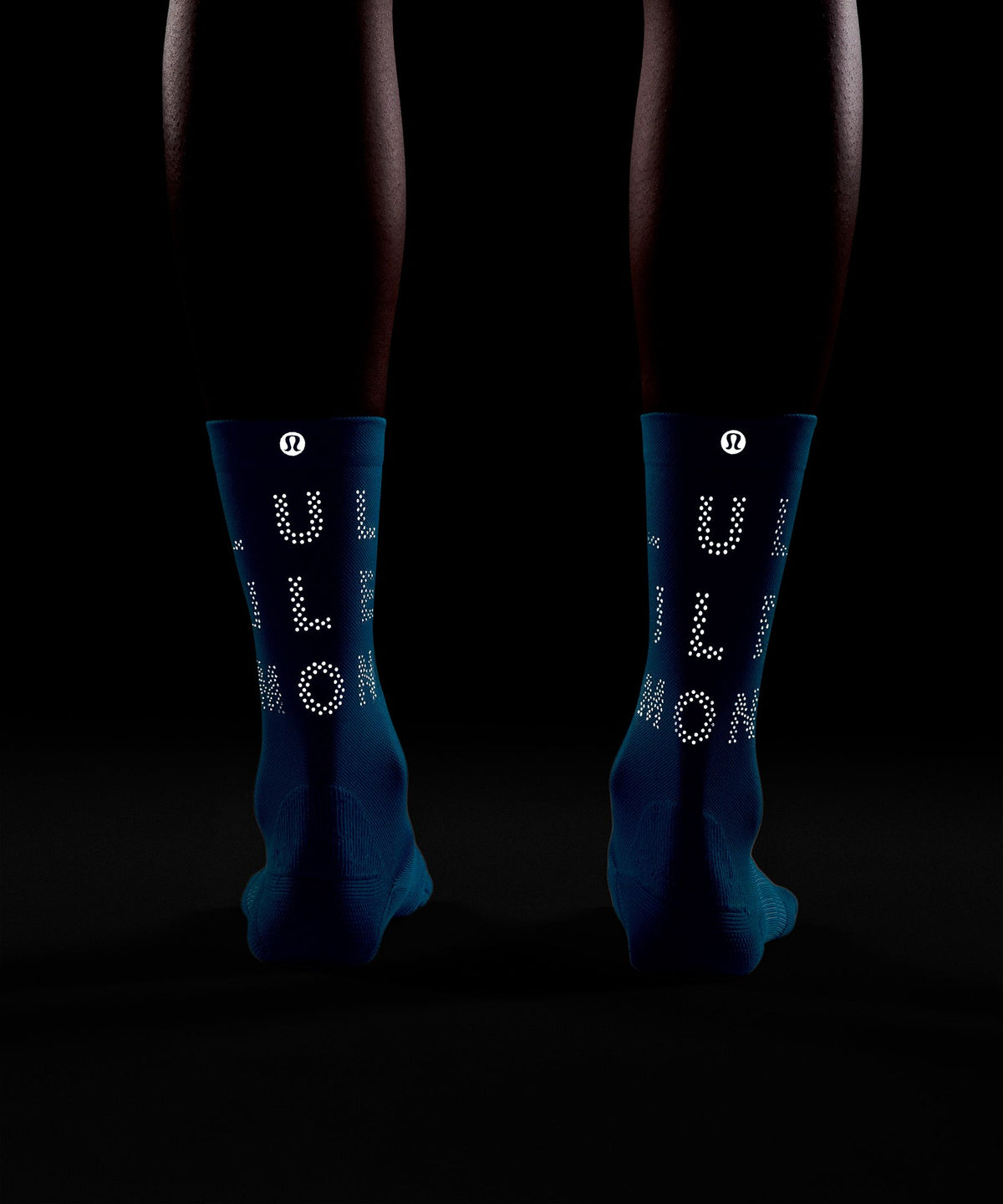 Unisex Power Stride Crew SocksReflective