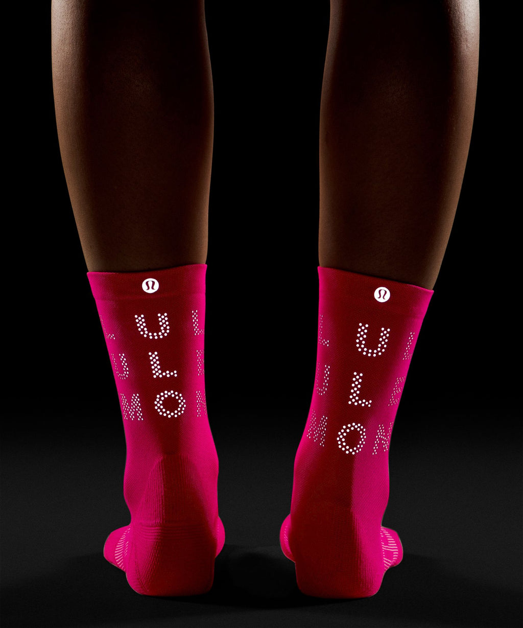 Unisex Power Stride Crew SocksReflective
