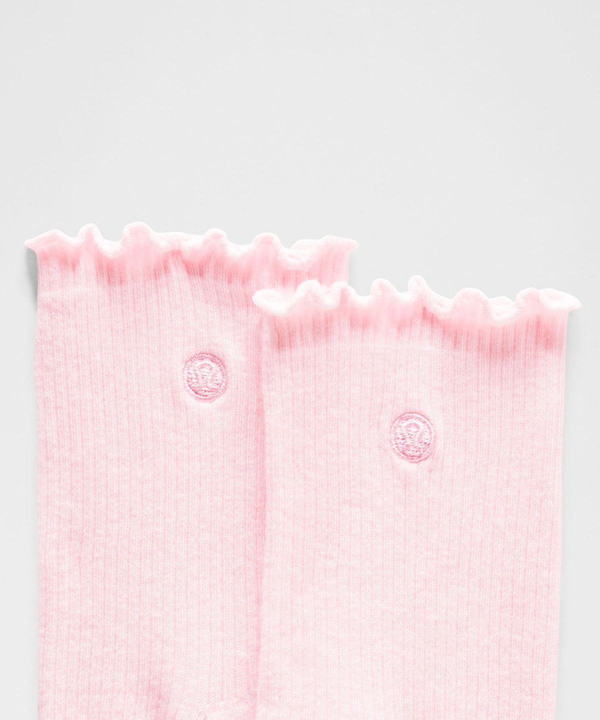 Unisex Lettuce Edge Quarter Socks