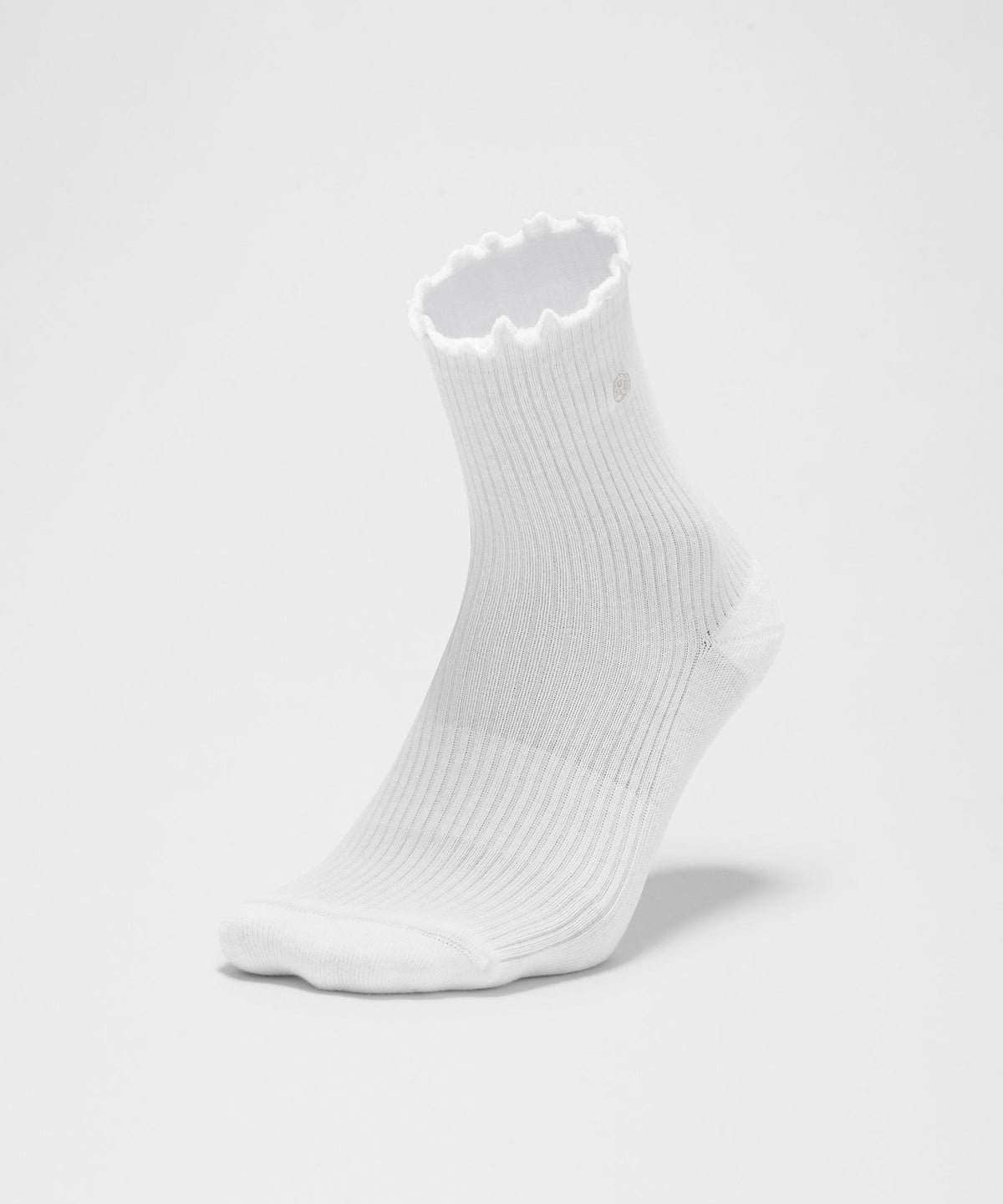 Unisex Lettuce Edge Quarter Socks3 Pack