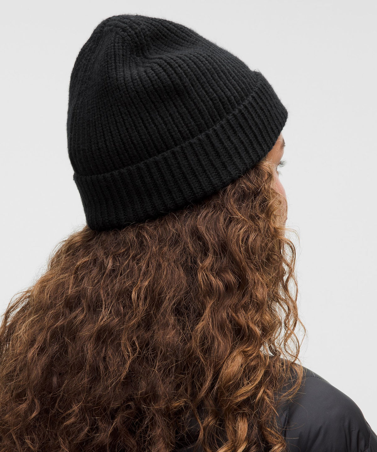 Close-Fit Wool-Blend Ribbed Knit BeanieEmbroidered Logo