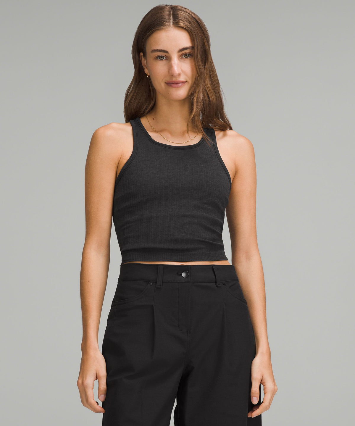 Ebb to Street Cropped Racerback Tank TopLight Support, B/C Cup