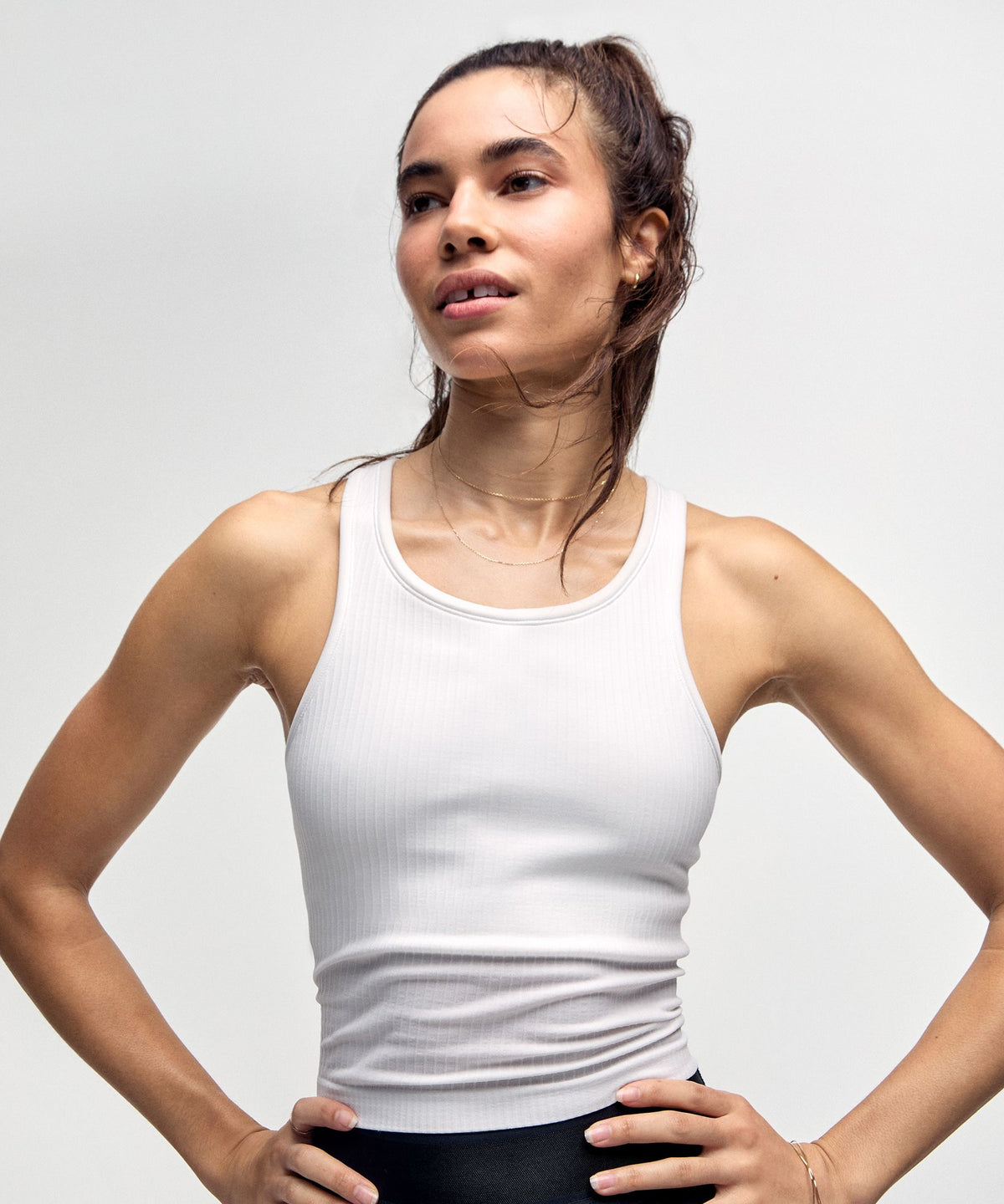 Ebb to Street Cropped Racerback Tank TopLight Support, B/C Cup