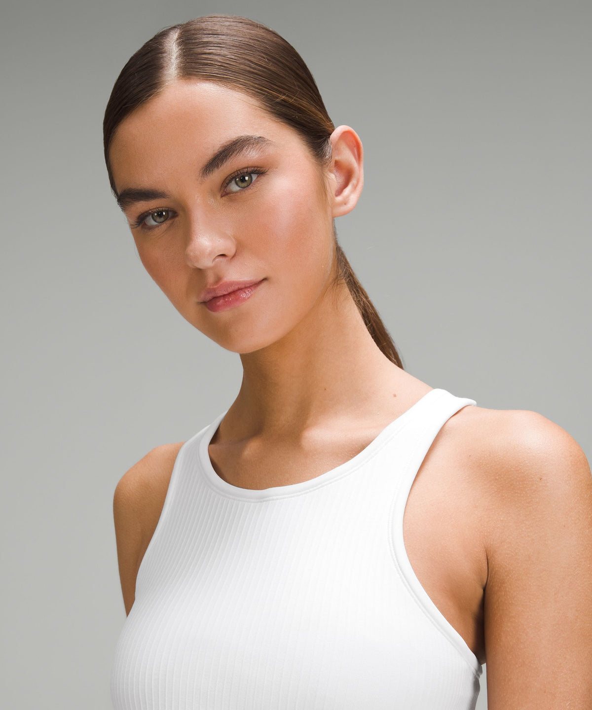 Ebb to Street Cropped Racerback Tank TopLight Support, B/C Cup
