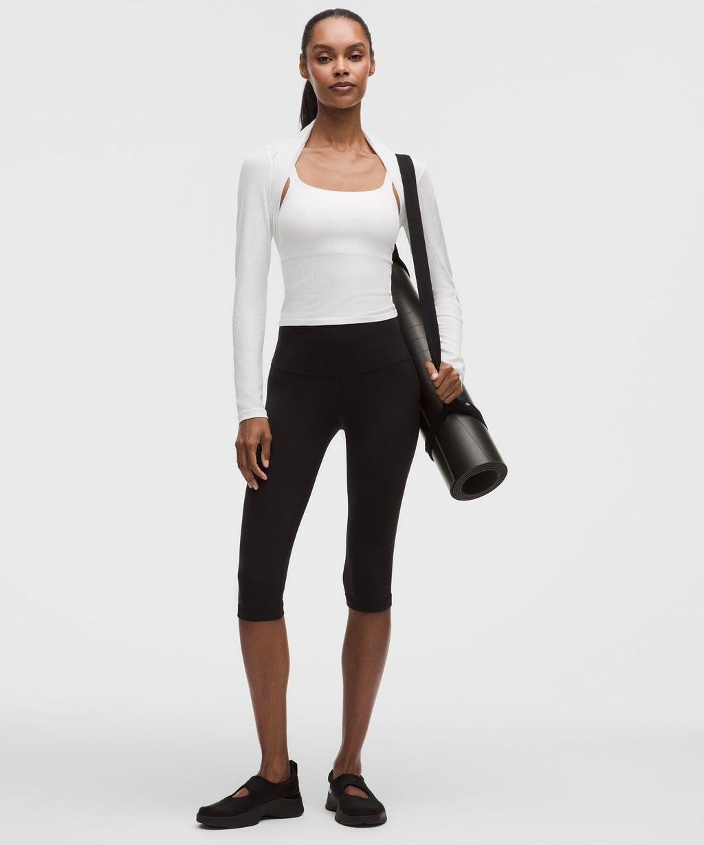 Ebb to Street Scoop-Neck Cropped Tank TopLight Support, B/C Cup