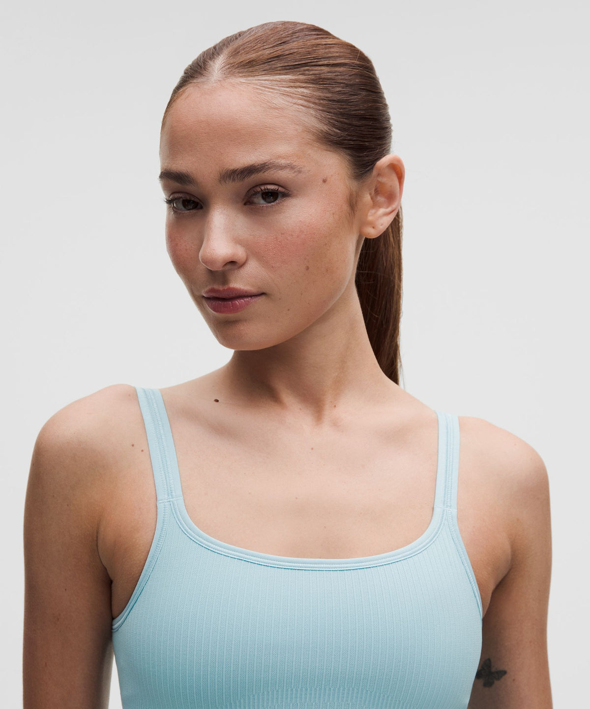 Ebb to Street Scoop-Neck Cropped Tank TopLight Support, B/C Cup