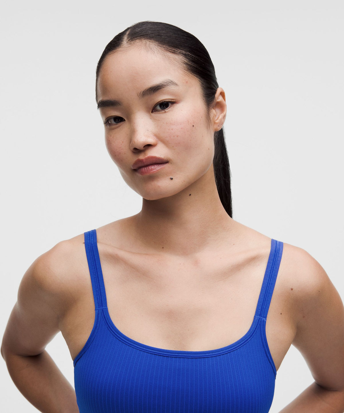 Ebb to Street Scoop-Neck Cropped Tank TopLight Support, B/C Cup