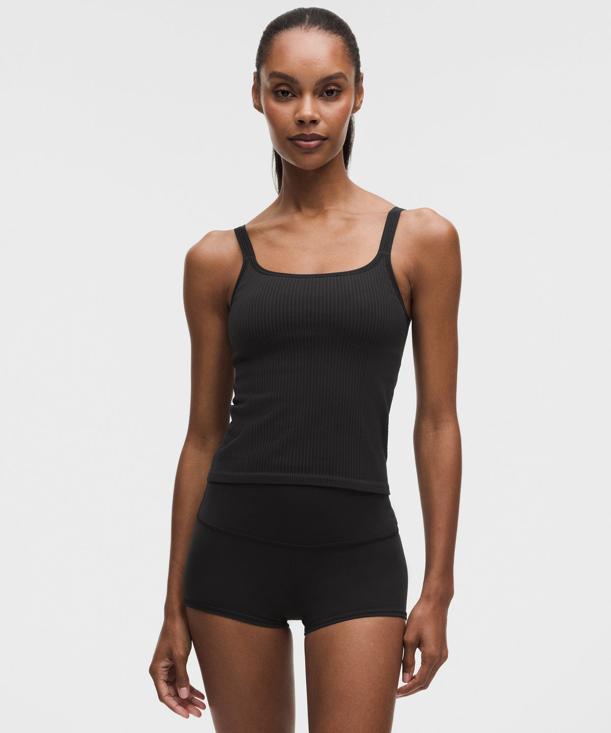 Ebb to Street Scoop-Neck Cropped Tank TopLight Support, B/C Cup