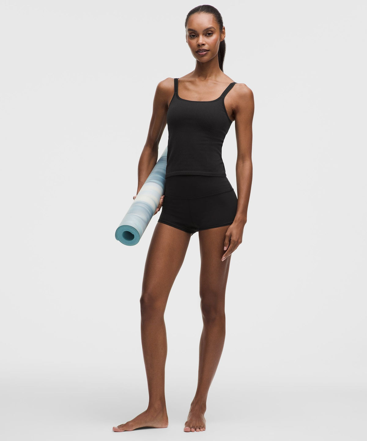 Ebb to Street Scoop-Neck Cropped Tank TopLight Support, B/C Cup