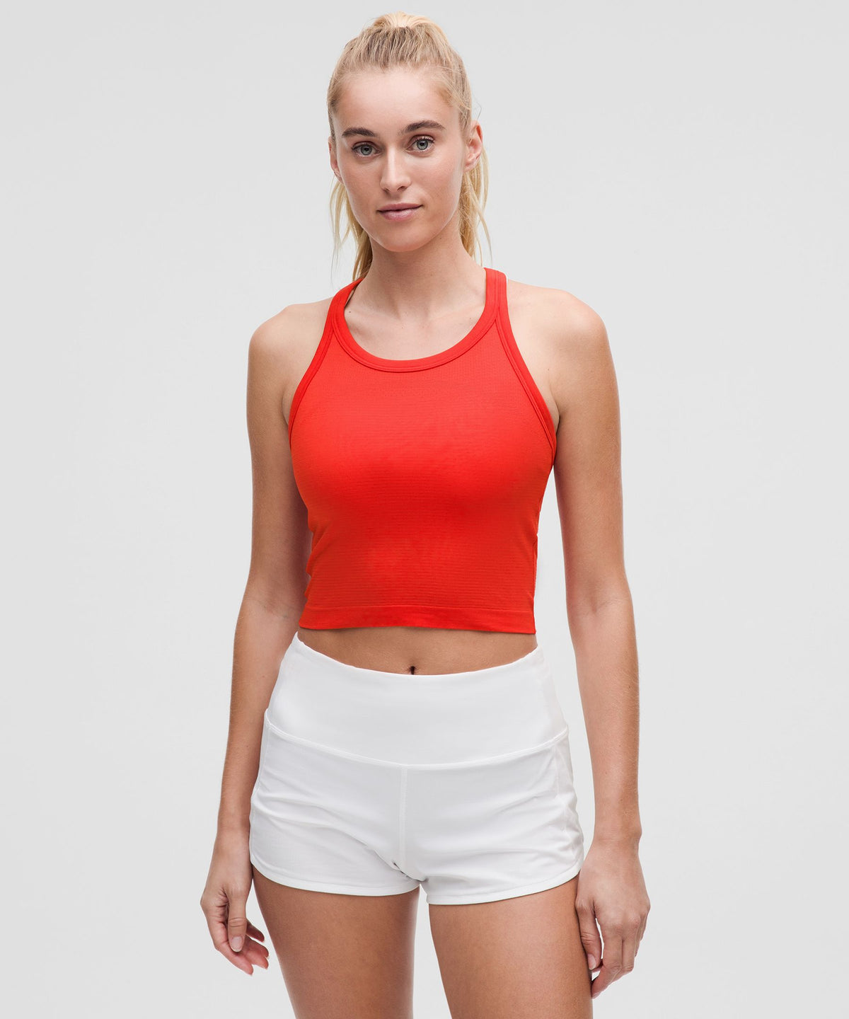 Swiftly Tech Cropped Racerback Tank Top 2.0