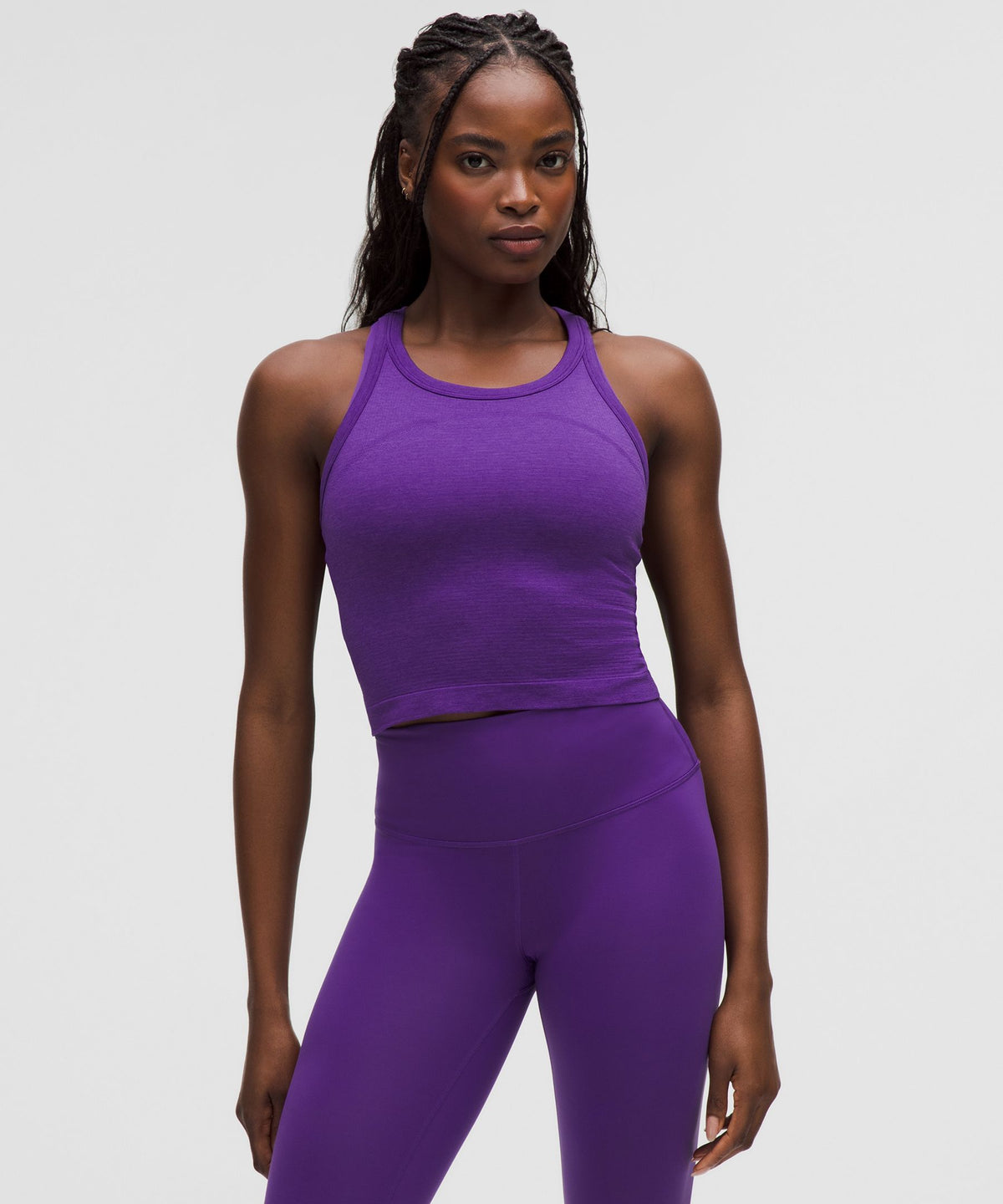 Swiftly Tech Cropped Racerback Tank Top 2.0