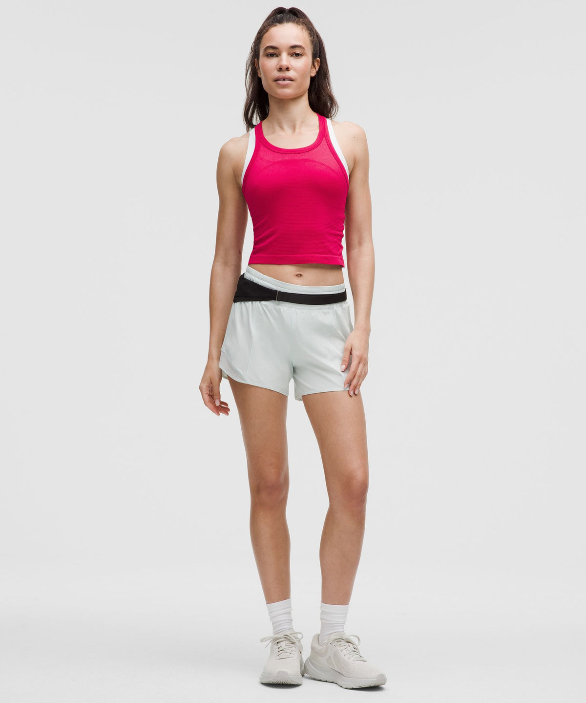 Swiftly Tech Cropped Racerback Tank Top 2.0