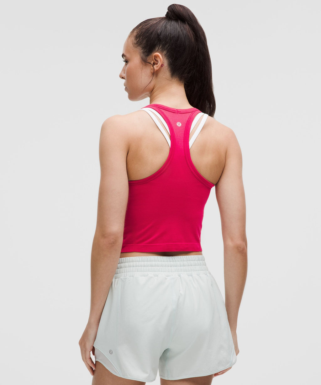 Swiftly Tech Cropped Racerback Tank Top 2.0