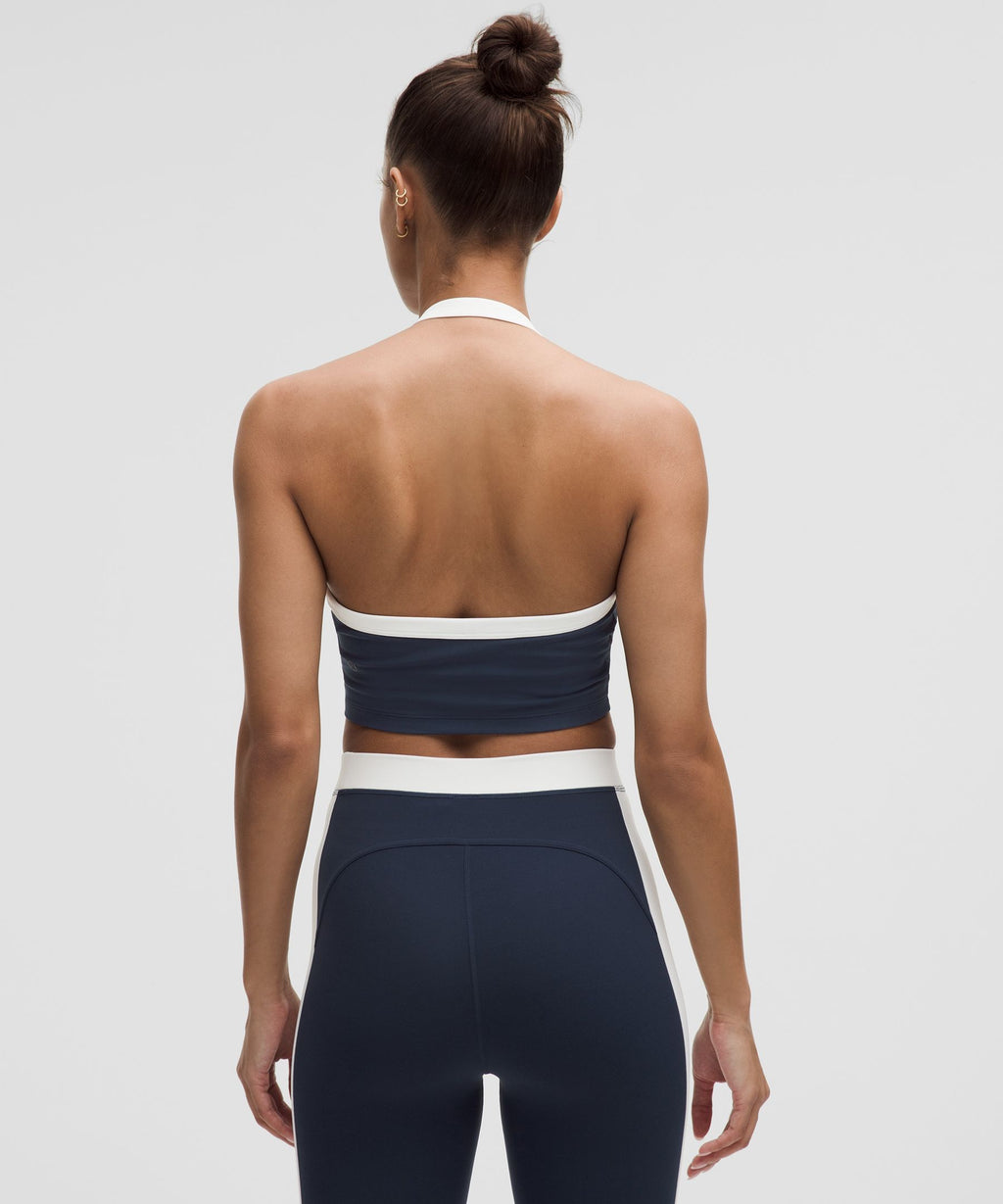 Nulu Cropped Halter Tank TopLight Support, A/B Cup