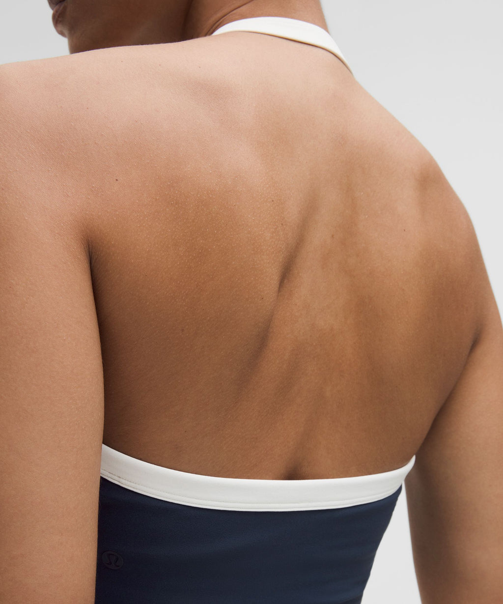 Nulu Cropped Halter Tank TopLight Support, A/B Cup