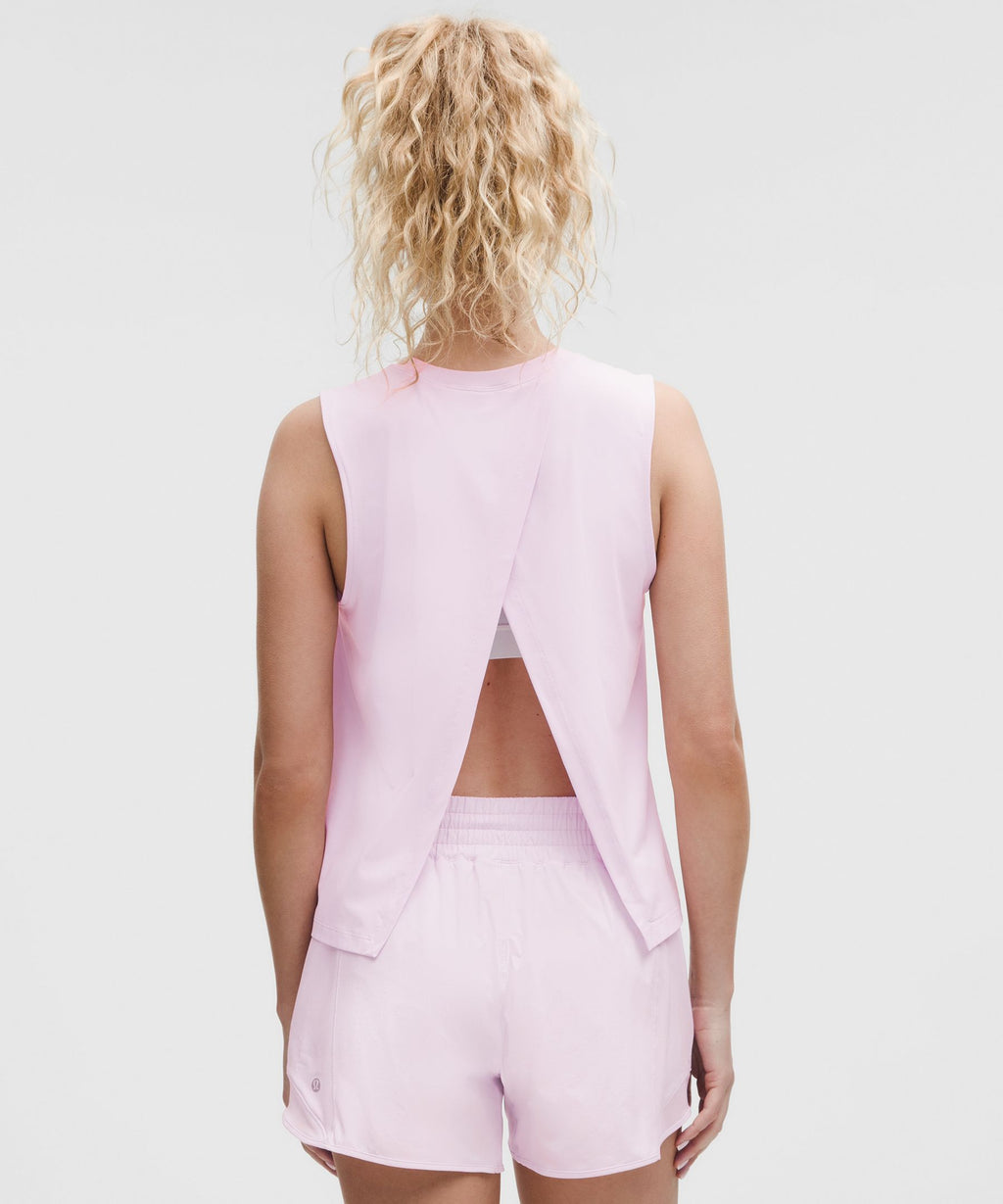 Pace Crush Cross-Back Graphic Tank Top