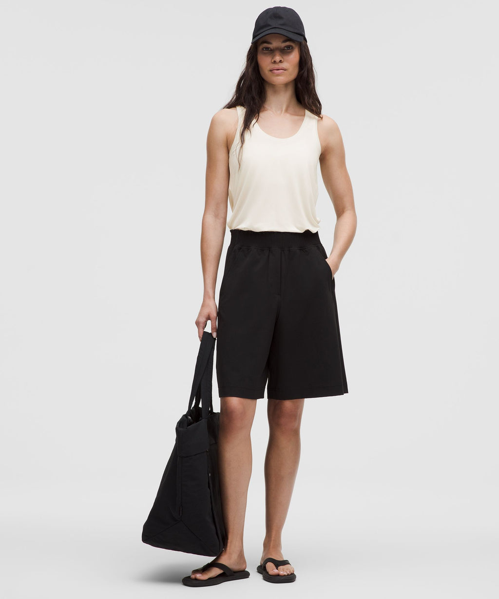 SilkyAppeal Side-Slit Tank Top