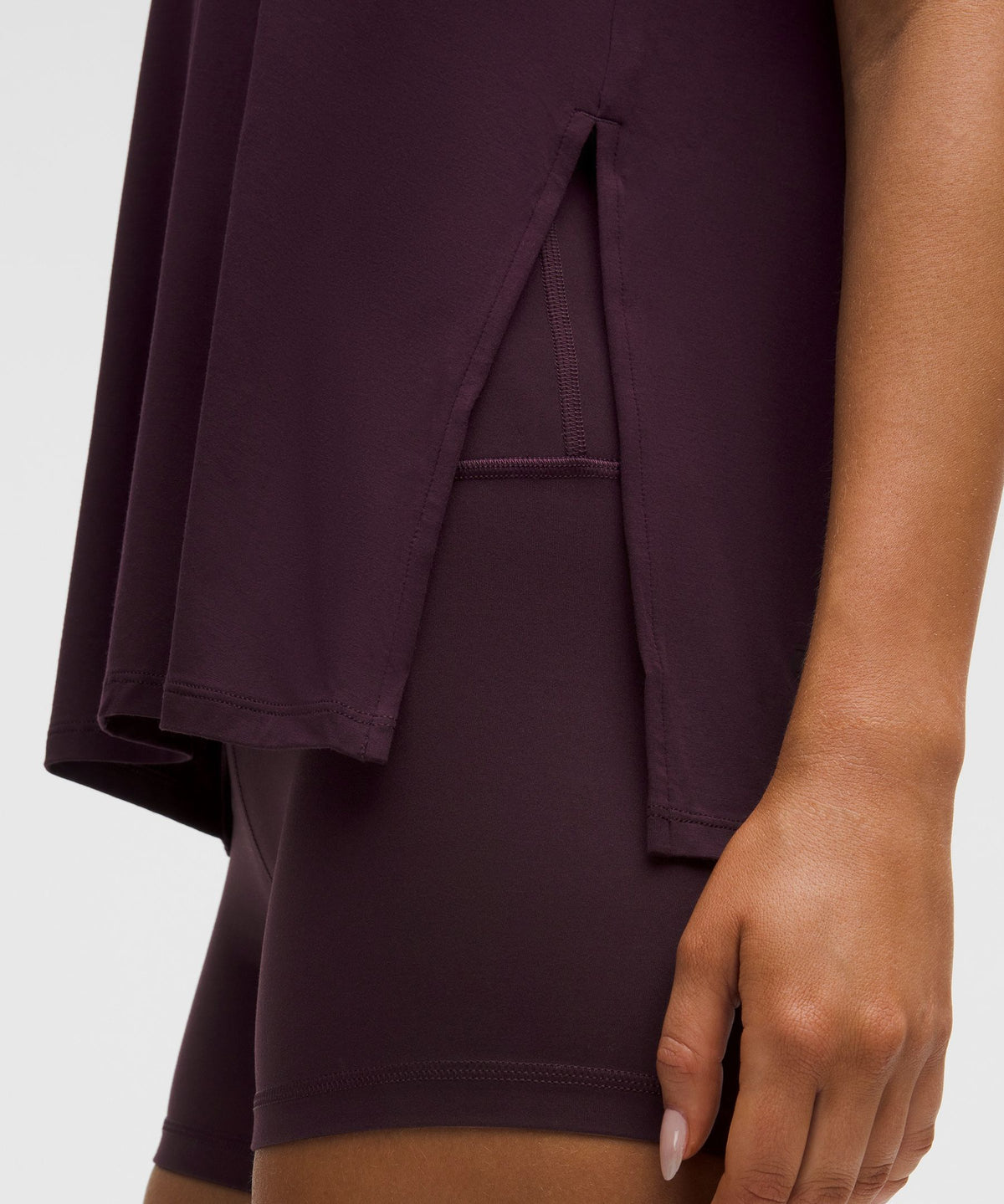 SilkyAppeal Side-Slit Tank Top