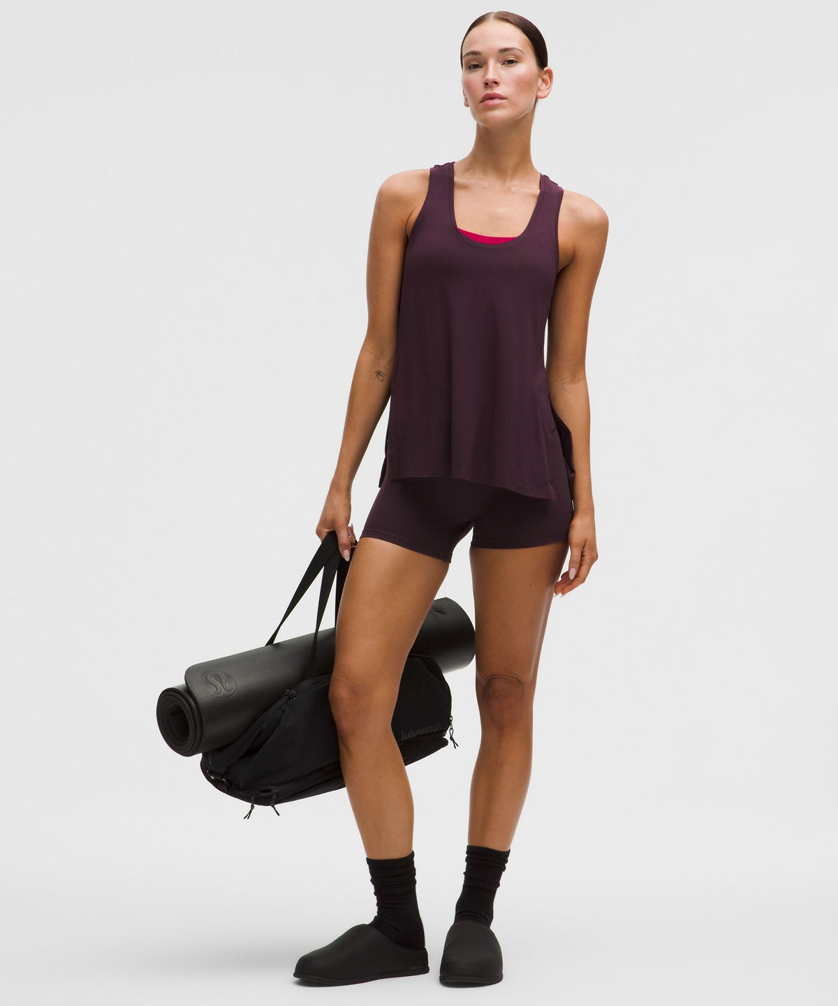 SilkyAppeal Side-Slit Tank Top