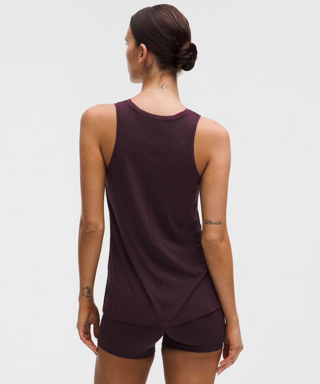 SilkyAppeal Side-Slit Tank Top