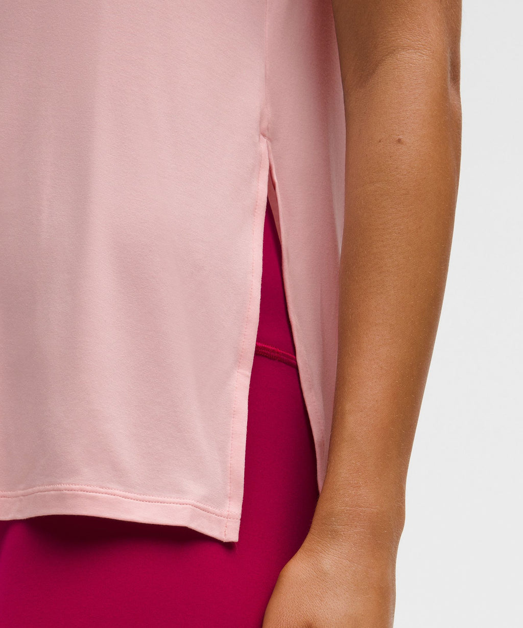SilkyAppeal Side-Slit Tank Top
