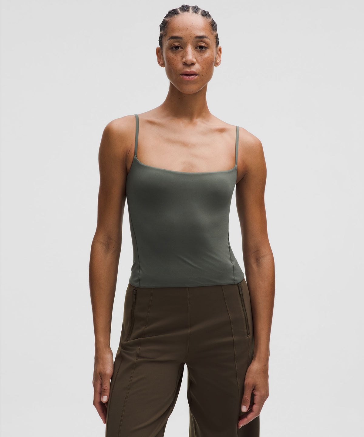 Wundermost Ultra-Soft Nulu Spaghetti-Strap Adjustable Cami