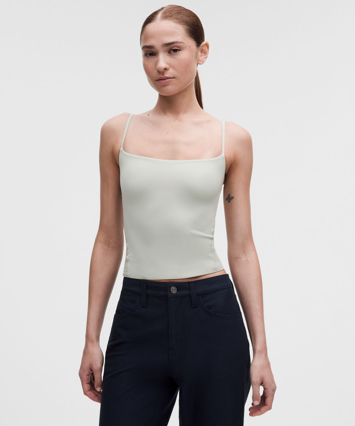 Wundermost Ultra-Soft Nulu Spaghetti-Strap Adjustable Cami