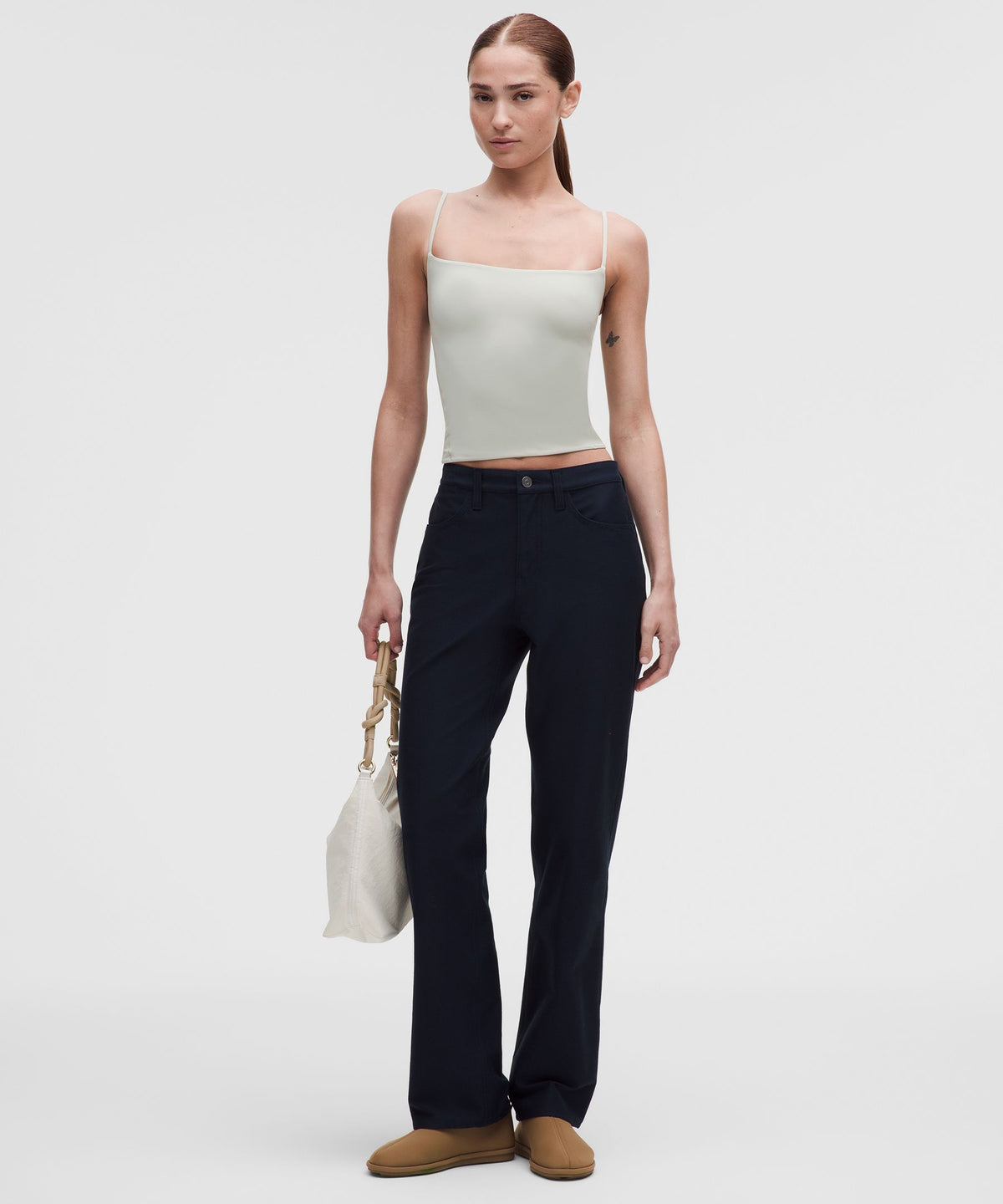 Wundermost Ultra-Soft Nulu Spaghetti-Strap Adjustable Cami