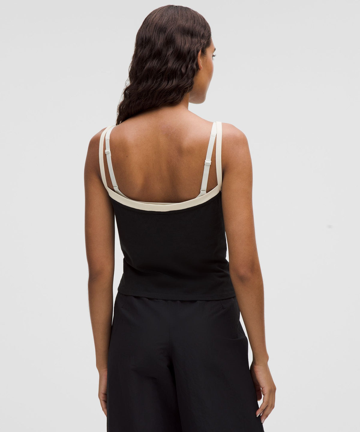 Organic Cotton High-Neck Ringer Tank Top