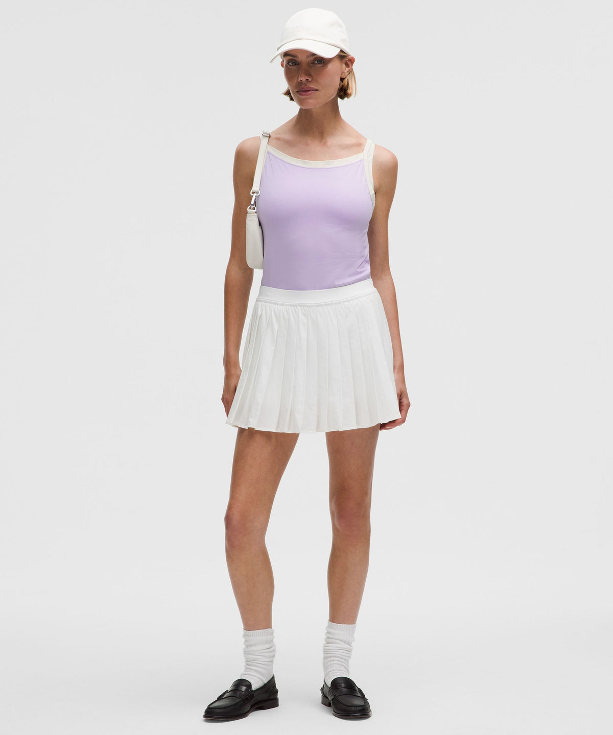 Organic Cotton High-Neck Ringer Tank Top
